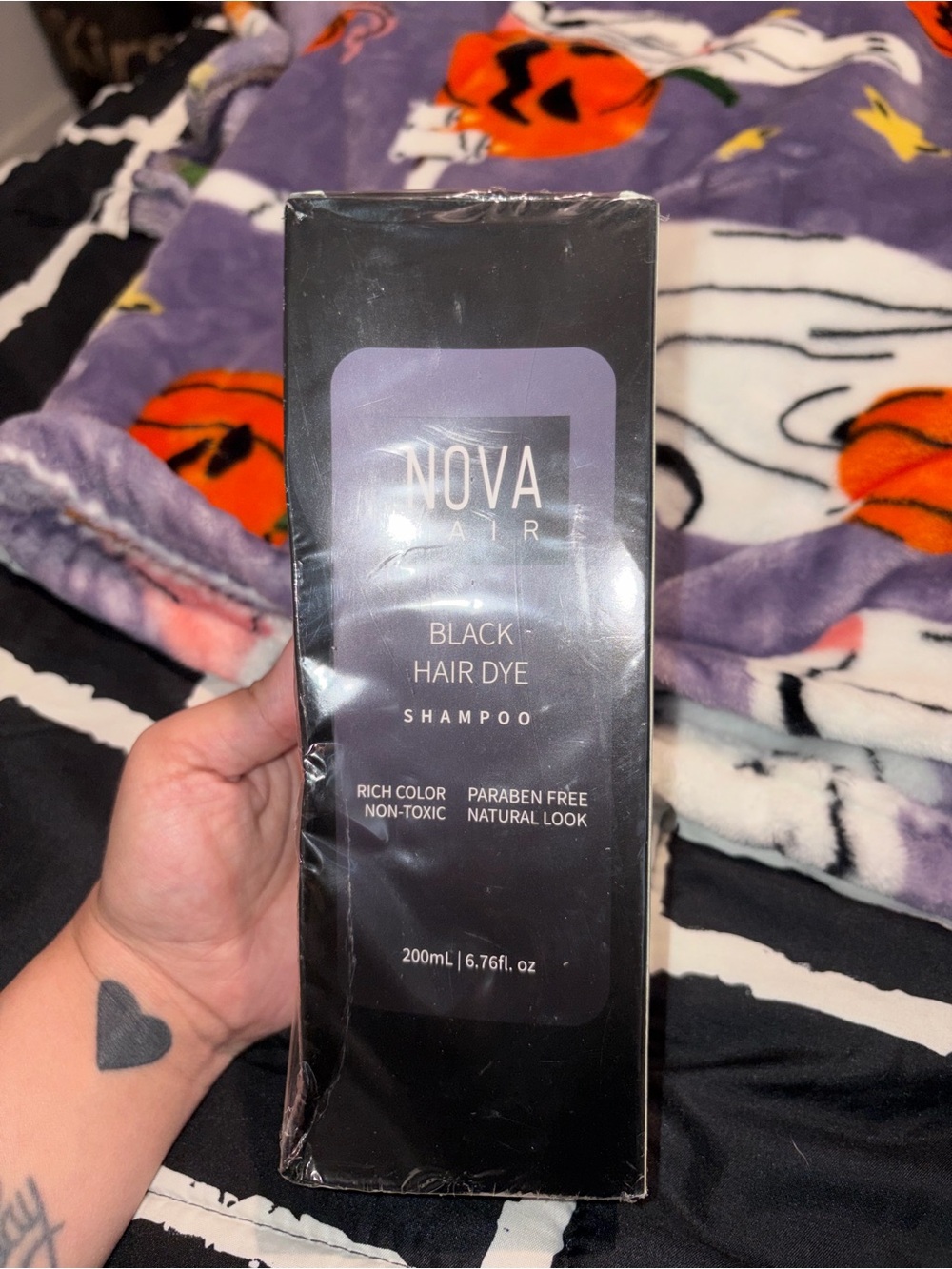 NOVA Hair Black Hair Dye- Black